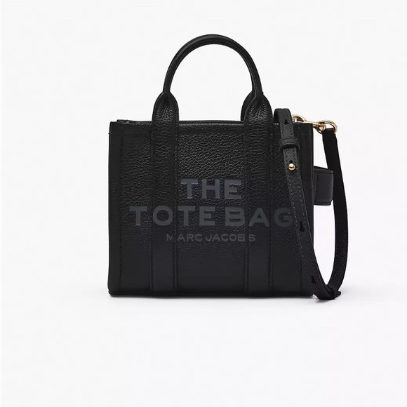 Marc Jacobs Black mini Tote Bag - Picture 1 of 5